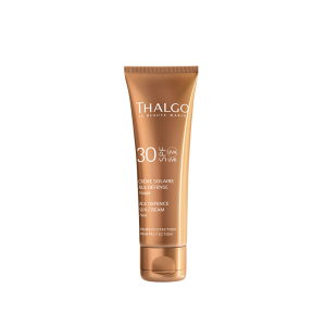 THALGO Сонцезахисний гіалуроновий крем для обличчя SPF30  THALGO Age Defence Sunscreen Cream SPF30   50ml